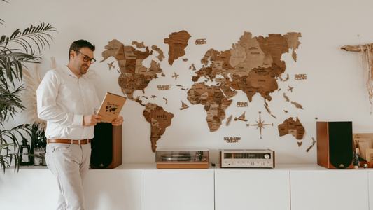Why a Wooden World Map is the Perfect Father’s Day Gift