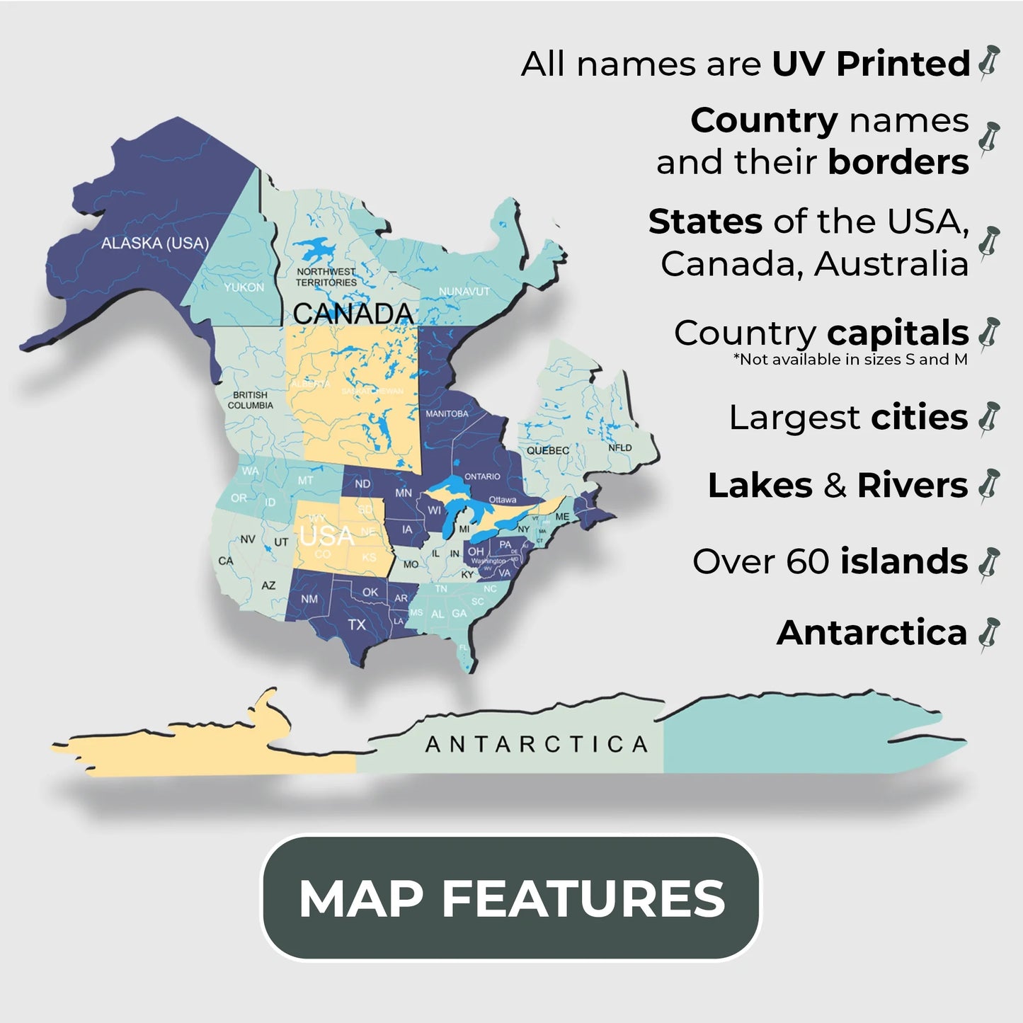 Norway Wooden Map - Stylish decor for GCC travelers and dreamers.