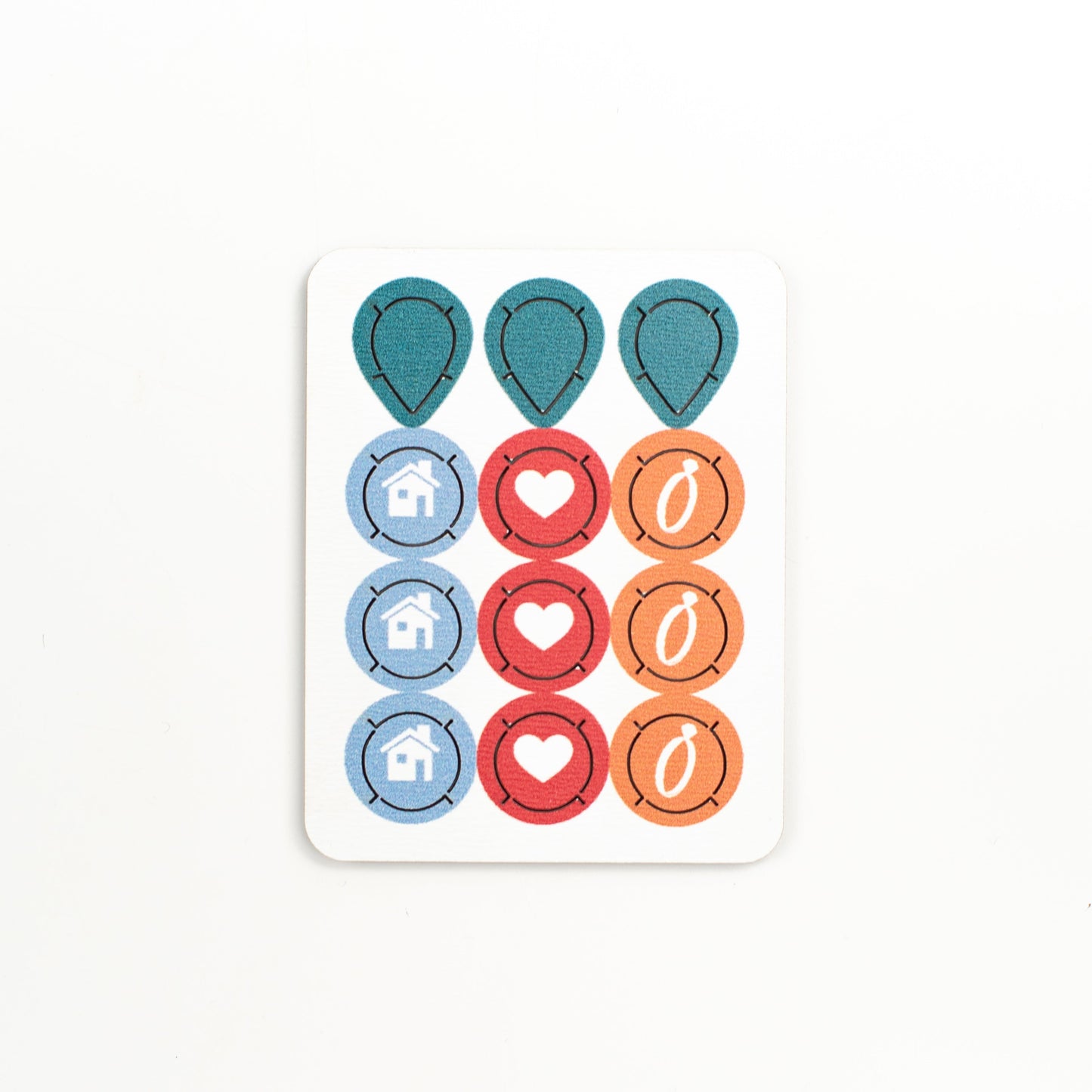 Handcrafted wooden special location pins – perfect for marking memories on your map
