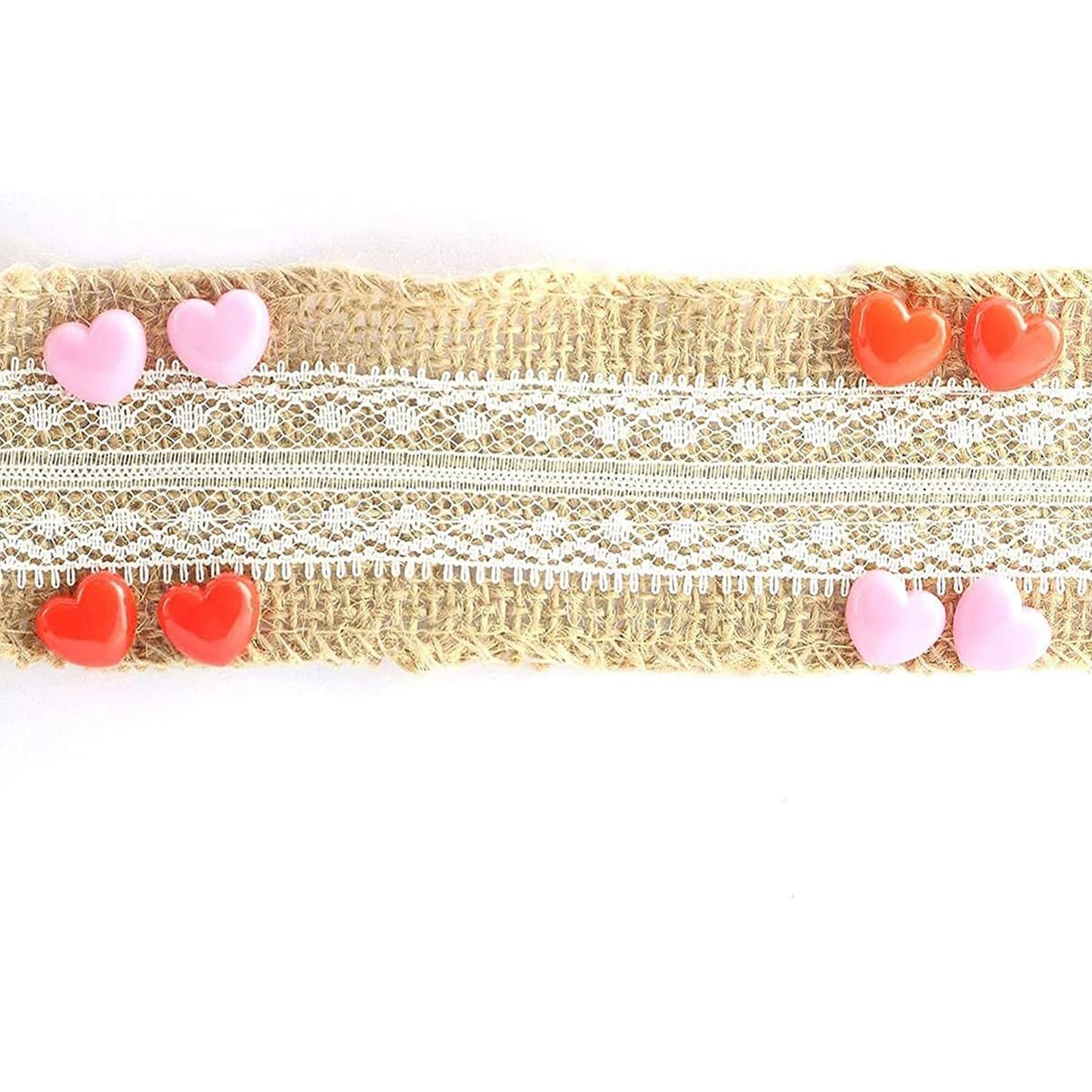 Heart Shaped Pushpins - 100pcs