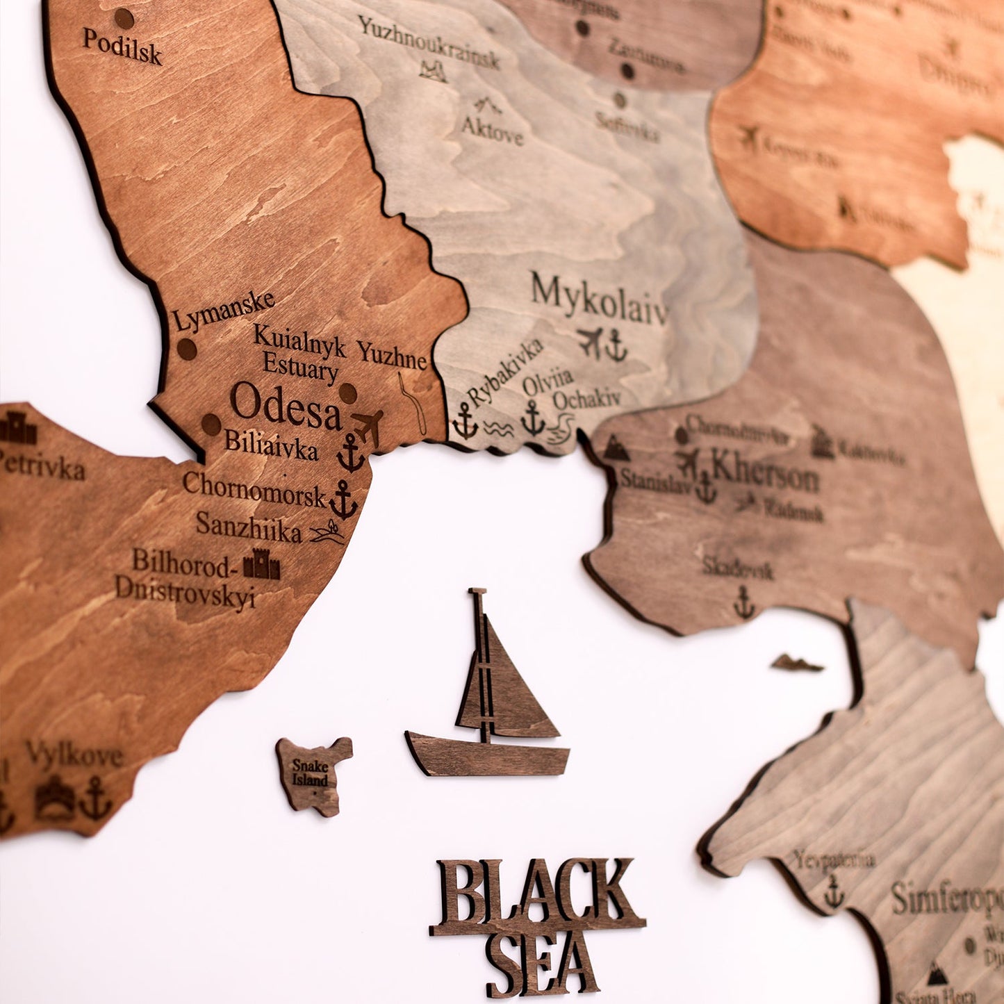 buy wooden map of ukraine