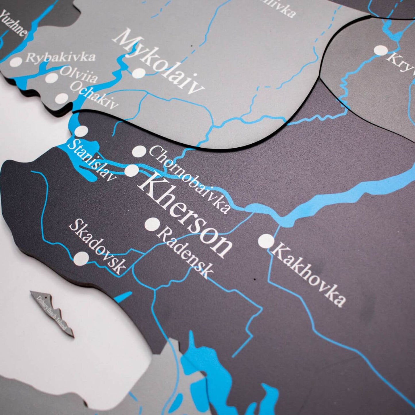 Ukraine Wooden Map - Nordik