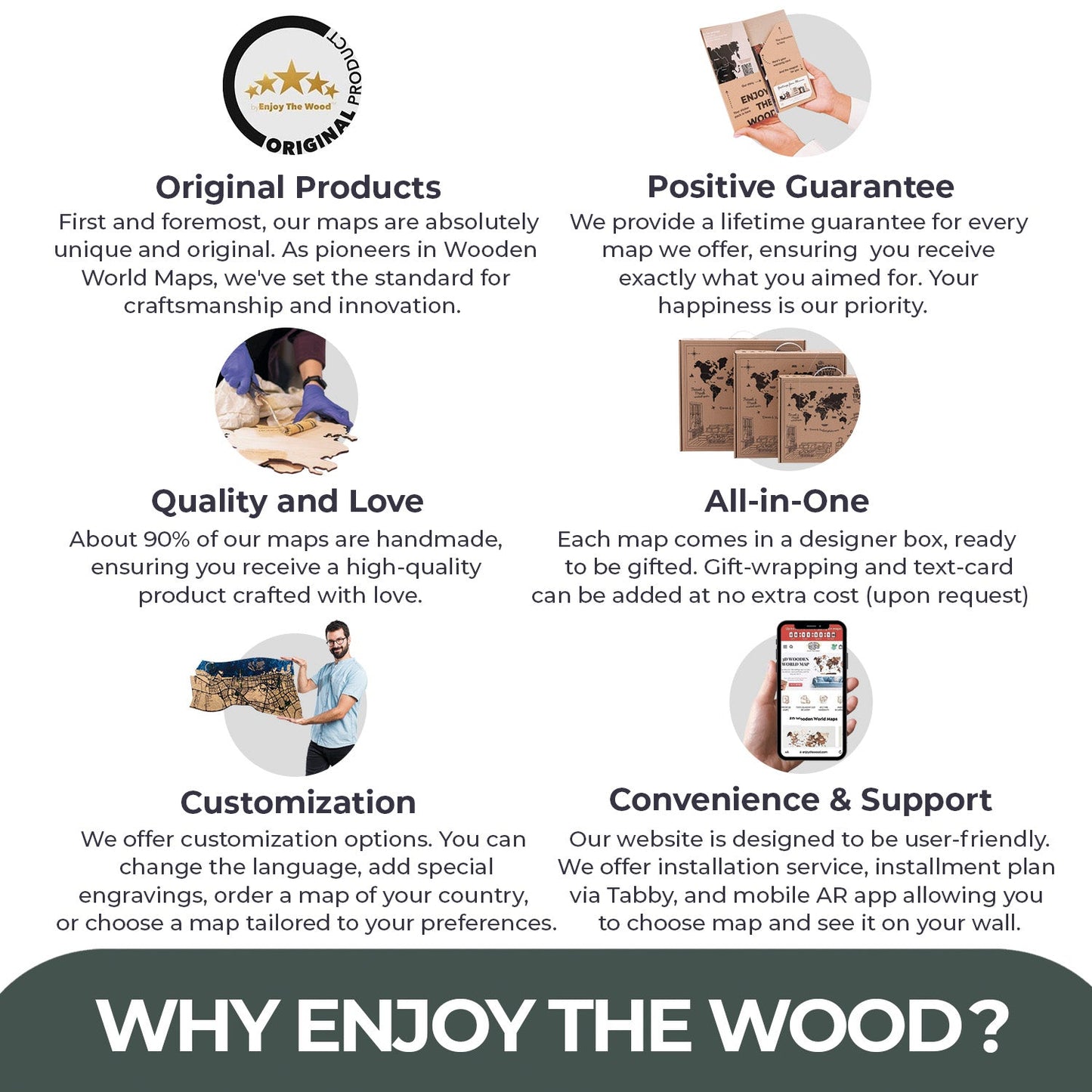 Premium Nordik Space wooden panel map – designed by Enjoy The Wood in Dubai